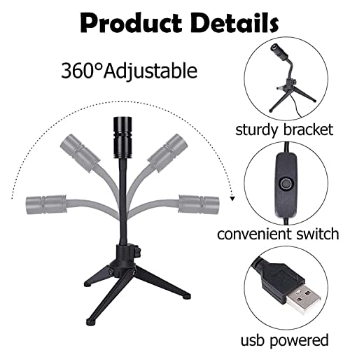 Moon Lamp Projector Night Light, 360° Rotatable Moon Lamp Usb Powered Lighting With Bracket,Mood Light Photography Romantic Atmosphere Lamp For Selfie Backgroun Bedroom Decor Moon Fantasy Lovers #TOP5