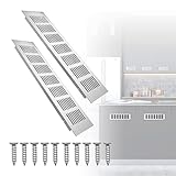 ★Einfache Installation: Unser Belüftungs-Kit enthält zwei Lüftungsöffnungen von 80 x 300 mm, die mit Schrauben befestigt sind und Ihnen hervorragende Fertigkeiten zeigen.