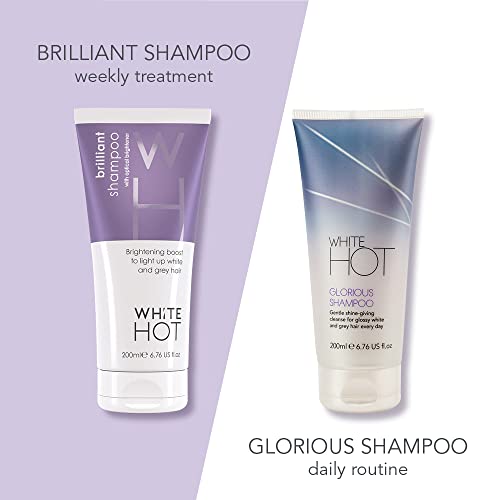 White Hot Brilliant Bounce Duo: Brilliant Shampoo 200ml and Infinity Mousse 150ml - Image 4