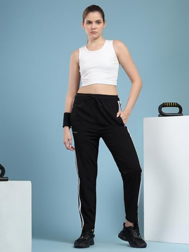 Image of bearbrother Women Regular Fit Solid Trackpant