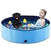 YASITY Dog Pool – Foldable Pet Swimming Pool for Dogs, Cats, and Kids!
