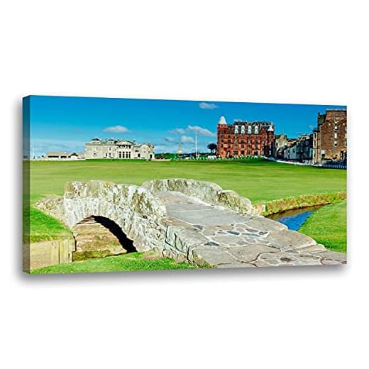 Stunning St Andrews Golf Course Wall Art