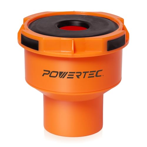 POWERTEC Dust Port Adapter for Dust Collection Hoses