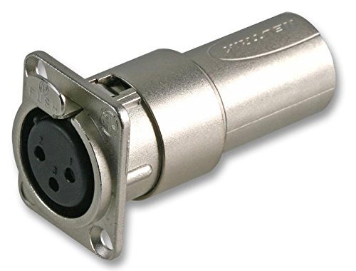Neutrik NA3FDM connecteur XLR femelle mâle pour intégration de studio d'enregistrement