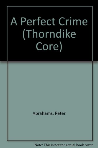 A Perfect Crime (G K Hall Large Print Book Series)