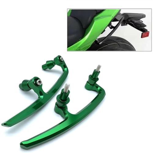 Asideros traseros para motocicleta Kawasaki Ninja 650 que evitan caídas del pasajero 2