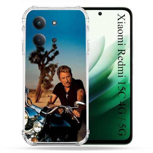 Coque antichoc Xiaomi Redmi 15C 4G évitez les casses avec le style Johnny