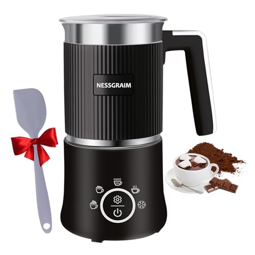 NESSGRAIM 5-in-1 Electric Milk Frother