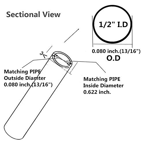 Sasonco Pvc Elbow Corner Side Outlet Tee Fitting Tee Pvc Fitting Elbow Pvc Elbow Corner Side Outlet Tee Fitting Pvc Elbow Fittings (4 Way 1/2",12) #TOP2