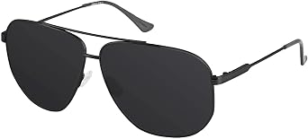 Extra Large Polarized Sunglasses for Men with Big Wide Heads Metal Glasses lentes de sol para hombre