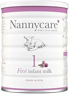 NANNYCARE Goats Milk Baby Formula  Stage 1 (from birth) First Infant Milk. Nanny care baby milk powder for nutritionally complete combination or bottle feeding  900g