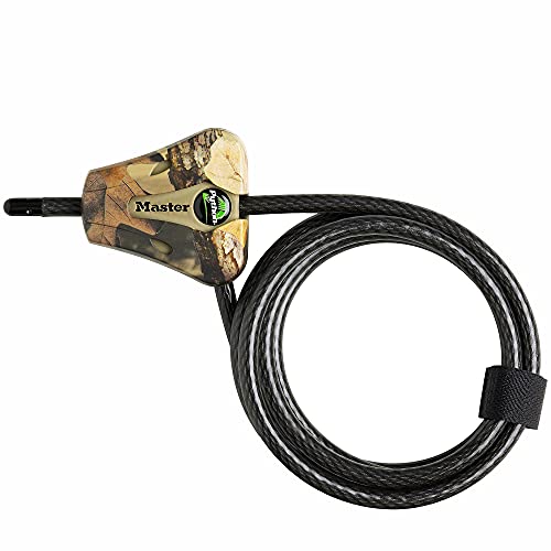 Secure Your Belongings with the Master Lock 8418D Python Cable Lock and Key, 1 Pack