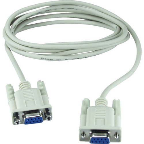 10FT Cable DB9F To DB9F Null Modem Beige Buy 10FT Cable DB9F To DB9F