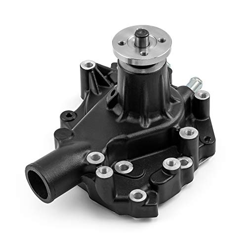 Speedmaster PCE195.1016.02 Compatible with Ford SB 289 302 351 Windsor High Volume Aluminum Driver Side Water Pump Black