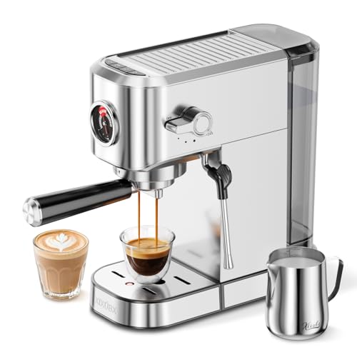 XIXUBX 20Bar Espresso Machine, Compact Espresso Maker...