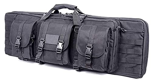 Bolsa para Rifle Funda para Armas Pistola Bolsa de Almacenamiento con Correa de Hombro para Caza Pesca Mochila de Impermeable 100cm