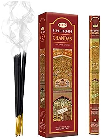 Precious Chandan - Hem Jumbo 16 Inch Incense Sticks 10 Stick Hexagon Box (Set of 6)