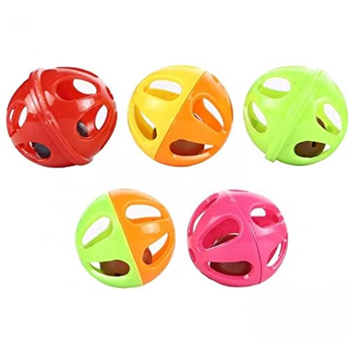 5 Stücke Katze Bell Ball Spielzeug Plastik Spielen Ball Glocke Jagen Kugel Vokal Kleinen Glockenkatze Produkte 5 Stücke Katze Bell Ball Spielzeug Plastik Spielen Ball Glocke Jagen Kugel Vokal Kleinen Glockenkatze Produkte