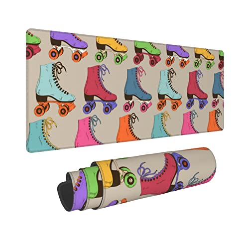 Tapis de souris de jeu antiderapant pour bloquer le clavier