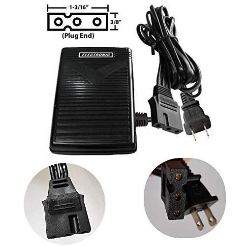 Honeysew Sewing Machine Foot Pedal – Variable Speed Foot Control With Cord For Babylock Sewing Machine And Serger Machine #419451-003 #TOP1