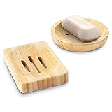 🛀【MEHRZWECK-SEIFENDOSE】NatüRliches Material Und Kreatives Design Machen Es Zu Einer WunderschöNen Landschaft. Seiner Einzigartigen Und Eleganten Stil Bedeutet, Es Wird Gut Aussehen, Wo Immer Sie Es Nennen, UnabhäNgig Von Der Dekoration, BeschläGe, Oder Accessoires KöNnen Sie Haben. Sie KöNnen Die Seifenhalterung In KüChe, Bad, Toilette, BüRo Oder Hotel Stellen.