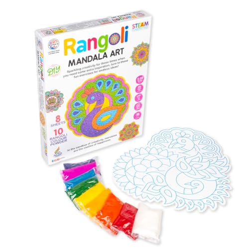 Ratna’s Rangoli Mandala Art – 8 Sticky S…