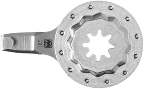 Fein StarLock Plus - Cuchilla oscilante para cortar, con gancho de 532 pulgadas de ancho de hoja para cortar materiales de calafateo de tablones, se
