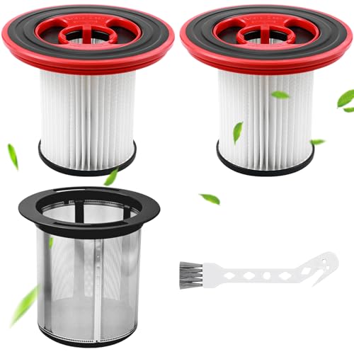 2 Pièces Filtre Aspirateur pour Bosch Unlimited Series 7 Kit, pour 12040193 BKS711XXL BBS711W BBS712A BCS711GB BKS711MALL Rechange, avec Filtre HEPA Acier Inoxydable,...