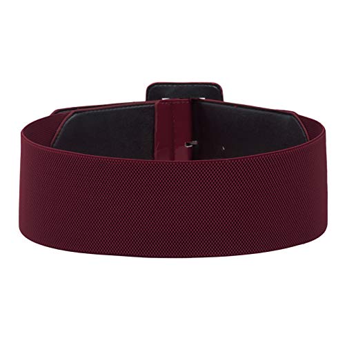 GRACE KARIN Women's Stretchy Belt 1950s 3 Inch Wide Elastic Belts