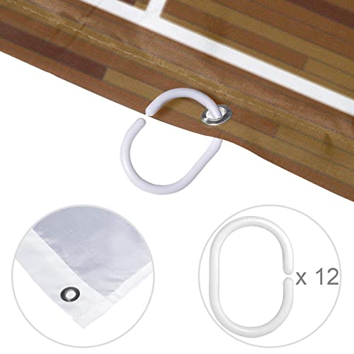 Rideau de douche haut de gamme sans odeur 152,4 x 182,9 cm