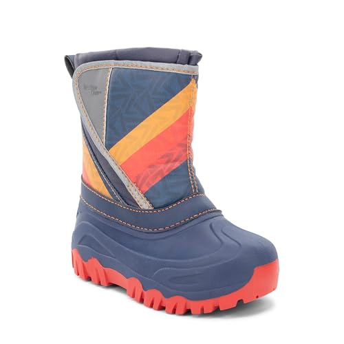 Western Chief Kids' Selah Waterproof Faux Fur Cold Weather Boot, Navy, 2 by Western Chief - Used condition - US$16.84