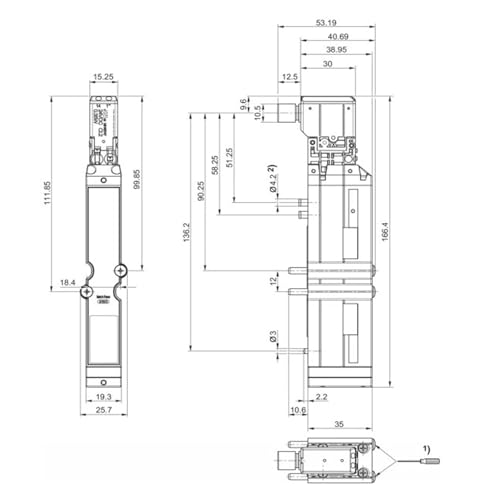 Électrovanne HF02 0820056601 à commutation rapide pour automates