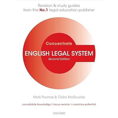 English Legal System Concentrate
