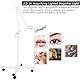 Wakects LED Kaltlicht Lupenleuchte Kosmetik Lupenlampe, Kaltes weißes LED Schönheits Lupenlampe-2 in 1 Beauty Salon Lupenlampe mit Stecker, optische 5-Dioptrien Vergrößerung