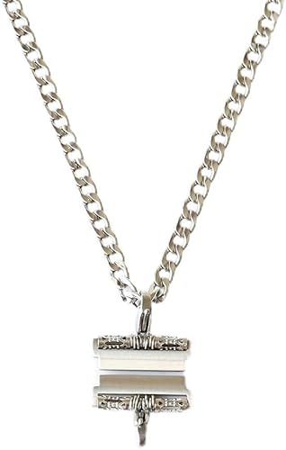 Collar con colgante de cadena de acero inoxidable para todos los relojes de 0.866 in, compatible con Samsung Galaxy Watch 3 de 1.772 in/1.811