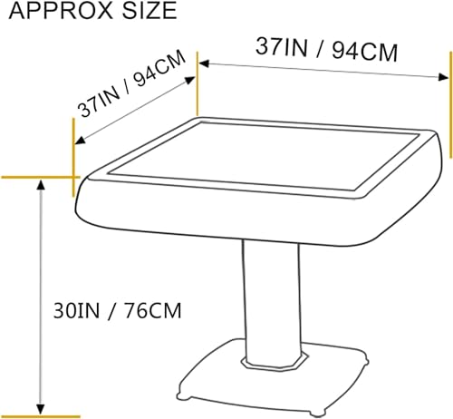 Mesa automática plegable para Mahjong estilo americano miniatura 3