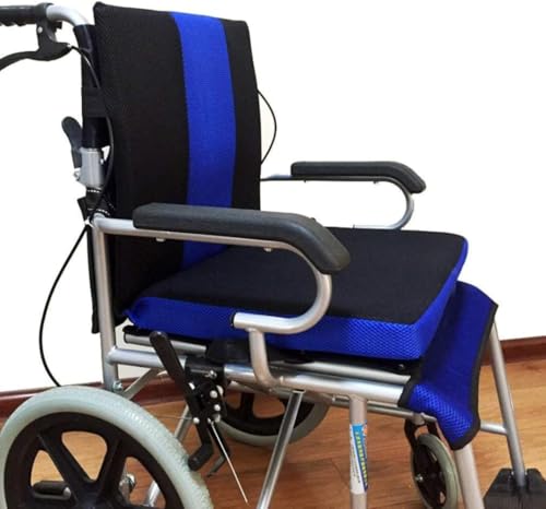 Tuyiutm 車椅子用クッション、車椅子用背もたれクッション クッション 車椅子用メッシュクッション 腰痛・坐骨神経痛緩和、褥瘡対策用クッション ビーハイブフォーム 快適な座り心地を実現するエアクッション オフィスカーにも使用可能 アクセサリー