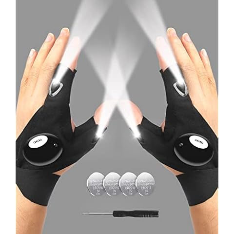 MOIPEJO LED Flashlight Gloves Cover