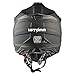 1Storm Adult Motocross Helmet ATV Dirt Bike BMX MX Downhill Mountain Helmet Track Style JH601; Matt Black