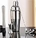 KJWESCYIV Bar Set Cocktail Shaker Set Cocktail Kit Cocktail Shaker Set Bartender Kit 6Piece Bar Tool Set Bar Set with All Practical Bar Accessories for Bar Cocktail Set Bartender Kit Bar Tool Set (Col