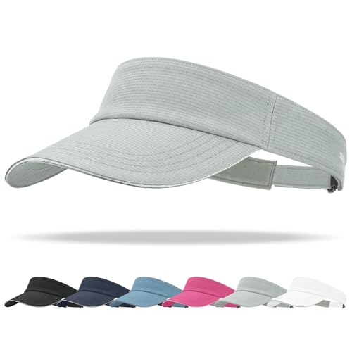 Image of Sukeen Women's Adjustable Fit Runners Lightweight Comfort Performance Visor, Sports Sun Visor One Size Fits Most