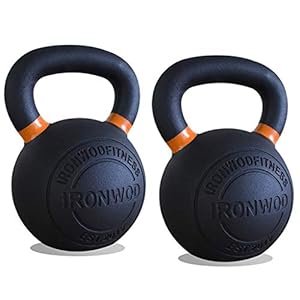 Kettlebells Men’s Kettlebells in The Gym, Cast Iron Kettlebells for Home Fitness Equipment, Dumbbells for Men and Women (Color : 28kg2 Orange)