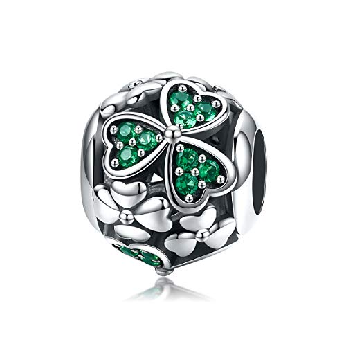 GemKing SCC964 Shamrock S925 Sterling Silver Charm