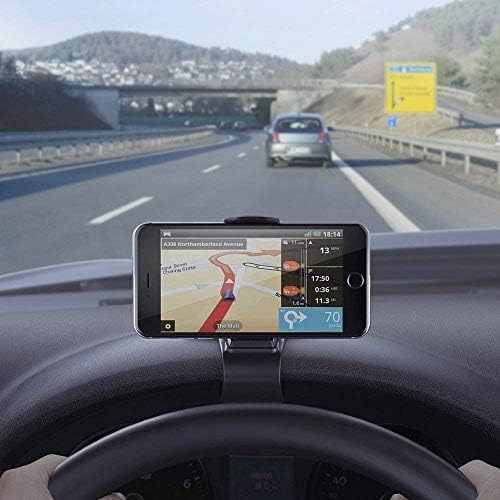 Laboratory29 Universal Car Dashboard Clip Phone Holder Compatible with iPhone Xs/XS MAX/XR/X/8/8Plus/7/7Plus/6s Galaxy S10/S9/S8/S7/Note
