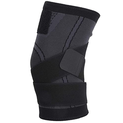 Image of Knee Brace, Knee Wrap Double?layer Compression Non-slip Compression Straps High Elasticity and Super Soft High Density for All Kinds Of Fitness Exercises(XL)
