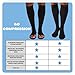 GO Compression All Day Support Socks for Women 20-30 mmhg Knee High Compression Socks for Women and Men (Large)