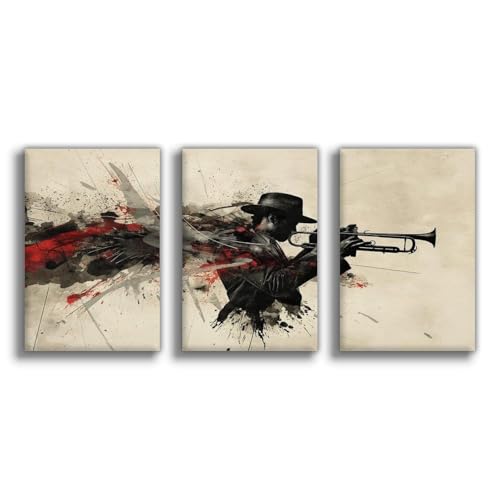 Poster musical en toile pour habiller un mur vide de salon ou chambre