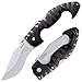 COLD STEEL Spartan 4.5 in Japanese AUS10A Plain Blade Tactical Pocket Folding Knife w/Tri-Ad Lock and Griv-Ex Handle w/Steel Liners