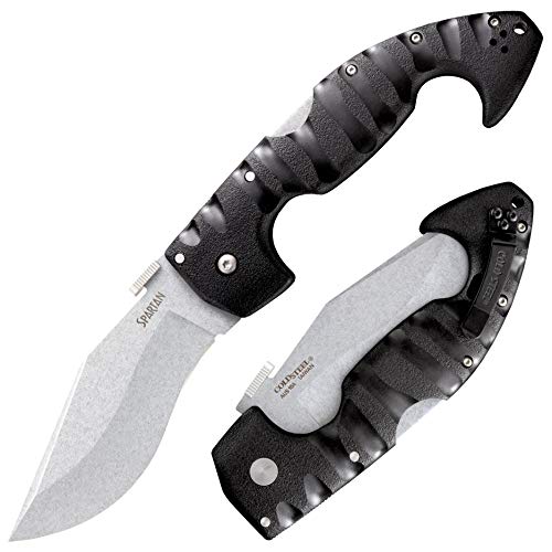 Image of COLD STEEL Spartan 4.5 in Japanese AUS10A Blade Tactical Pocket Folding Knife w /Tri-Ad Lock and Griv-Ex Handle w /Steel Liners