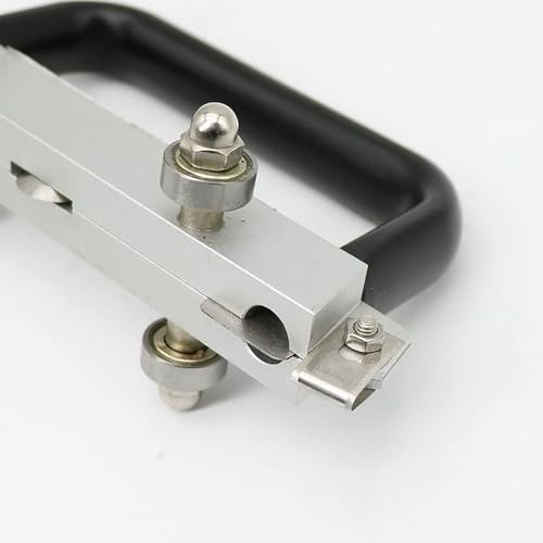 Cuchillo ranurador con 10 cuchillas de acero al carbono para ranurado de suelo de PVC y madera, herramienta ideal para construcción e instalación de suelos deportivos